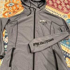 Gray Women's Fox Jacket